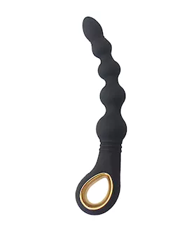 Amore Curved Beaded Vibrator