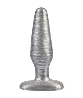 Tapered Metallic Butt Plug
