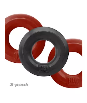 Huj3 C-ring 3-pack Cherry/ Tar Ice