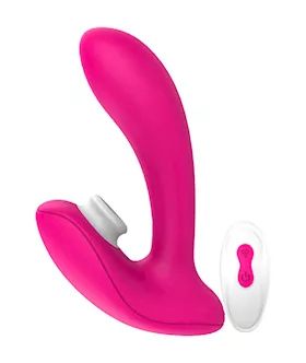 Amore Seductive Remote Controlled Suction Vibrator