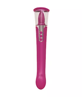 Triple Threat Pussy Pump and Licking Vibrator