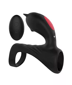 Amore Bat Remote Controlled Vibrating Cock Ring