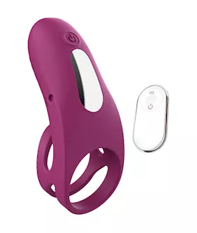Amore Tunnel Remote Controlled Vibrating Cock Ring