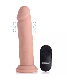 Big Shot Vibe Silicone Dildo
