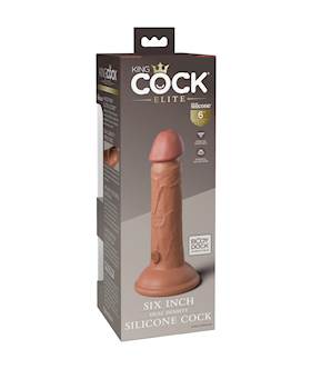 King Cock Elite Dual Density Silicone Dildo