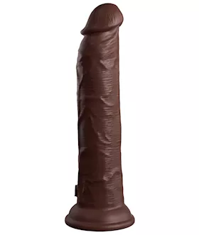 King Cock Elite Dual Density Vibe Silicone Dildo with Remote