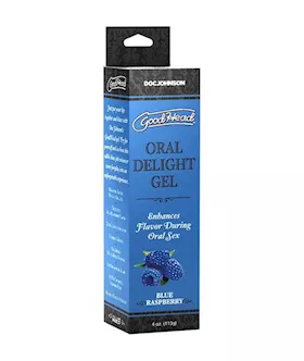 Goodhead Oral Delight Gel Blue Raspberry 4 Oz