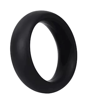 Rock Solid The Silicone Collar Sm Black