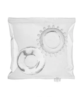 Rock Solid C Ring 2pk Refill 50pc Clr