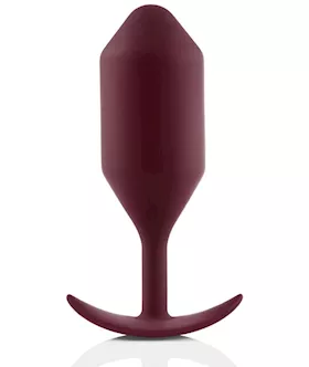 bVibe Snug Plug 5 Dark Red