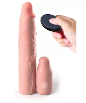 Fantasy XTensions Elite Sleeve with 3 inch Vibrating Plug
