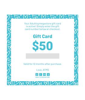 $50 Digital Gift Card