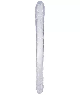 Double Dong In A Bag 13 Inch Clear