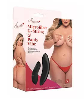 Sk Microfibe Gstring Panty Vibe Qn Red
