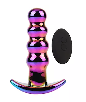 Ariel Se Vibrating Glass Anal Beads