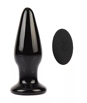 Eris Dia Vibrating Glass Butt Plug