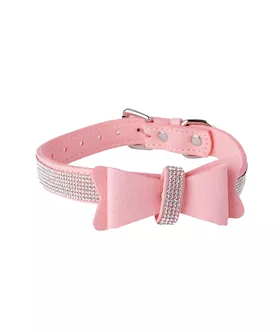 Bow Collar And Cuff Set