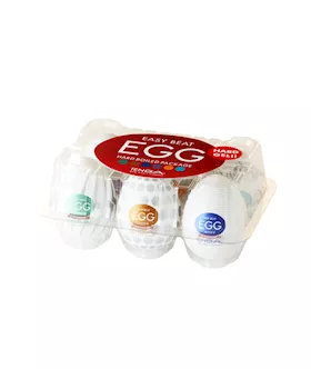 Tenga Egg Stroker Variety Pack - Strong Boiled