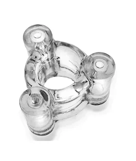 Heavy Squeeze Weighted Squeeze Ballstretcher W/ 3 Stainless Steel Weights Clear