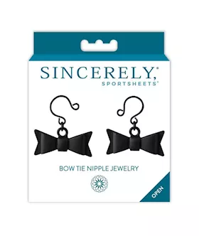 Sincerely Bow Tie Nipple Jewelry