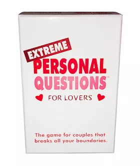 Extreme Personal Questions For Lovers Card Game