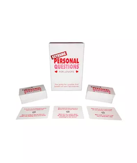 Extreme Personal Questions For Lovers Card Game