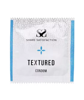 Share Satisfaction Textured Condoms  50 pack