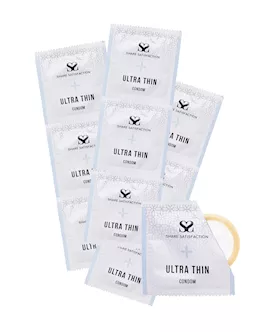 Share Satisfaction Ultra Thin Condoms  500 Bulk Pack