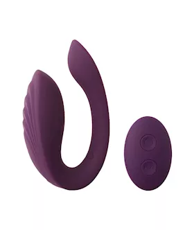 Amore Quartz Remote Controlled Dual Stimulation Vibe