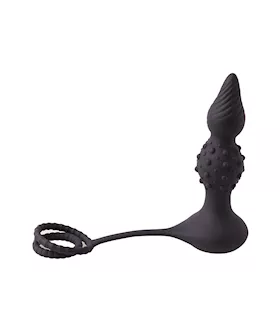 Amore Thunderstrike Remote Controlled Anal Plug with Cock Ring