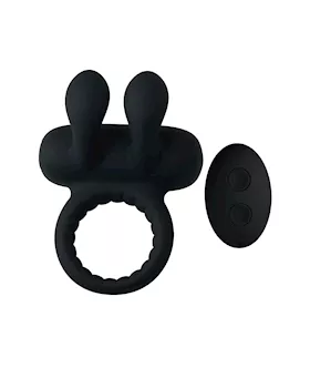 Amore Bunny Ears Remote Controlled Vibrating Cock Ring