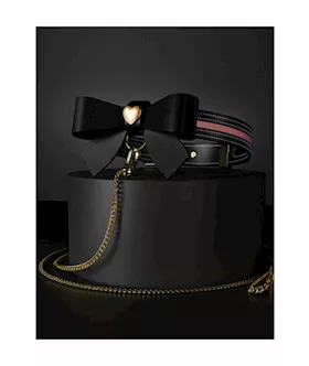 Sevanda Love Heart Butterfly Leash & Collar Set