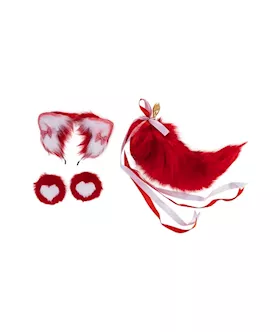 SEVANDA Red Vixen Set with PearShaped Plug