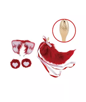 Sevanda Red Vixen Set With Pear-shaped Plug