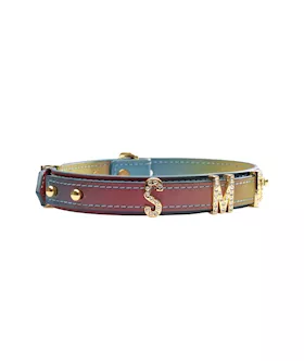 Sevanda Diy Alphabet Leather Collar