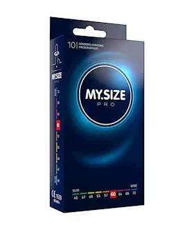 My Size Pro 60mm Condoms 10 Pack