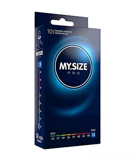 My Size Pro 72mm Condoms 10 Pack