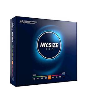 My Size Pro 57mm Condoms 36 Pack