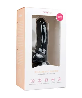 Easytoys Realistic Suction Cup Dildo With Balls
