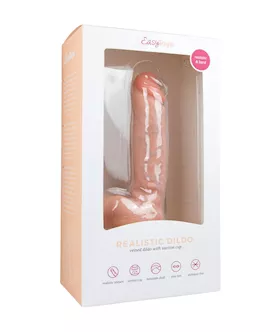 Easytoys Realistic Suction Cup Dildo With Balls