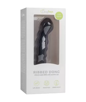 Easytoys Ribbed Dong Suction Cup Dildo