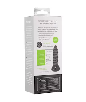 Easytoys Screwed Plug Anal Vibrator