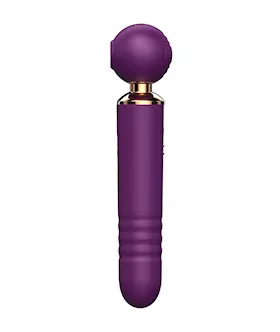Amore Glamour Suction Tapping Thrusting Wand Vibrator