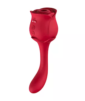 Amore Frisky Flower with Stem Rose Suction Vibe
