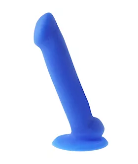 Nood Colours Glitter Dual Density Dildo with Balls