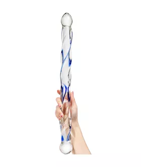 Lucent Winding Giant Glass Wand