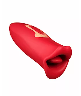Ruby Lips Licking Tongue Vibrator