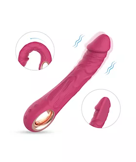 Rock Hard Vibrating Dildo