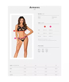 Obsessive Armares Two Piece Set