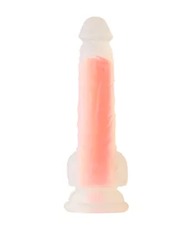Dual-density Liquid Silicone Dildo